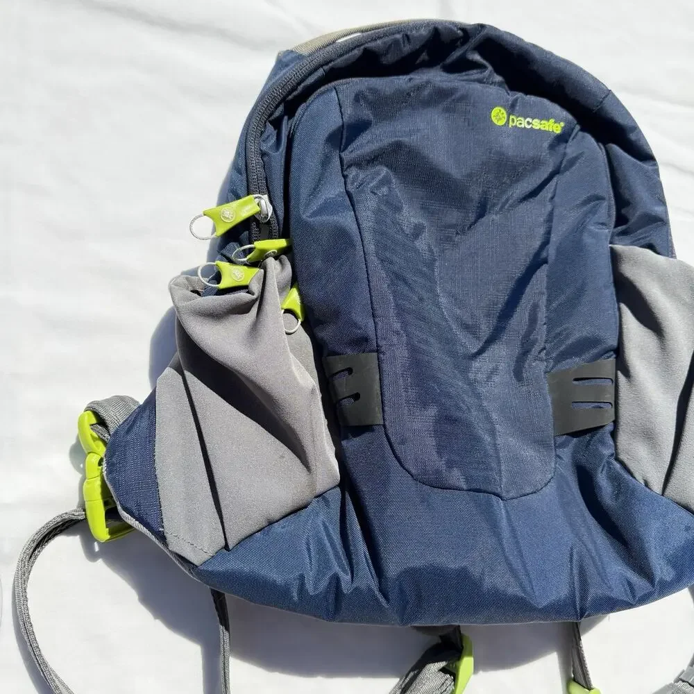 Pacsafe Venturesafe 10L GII Antitheft Backpack Navy Blue Green 60260
